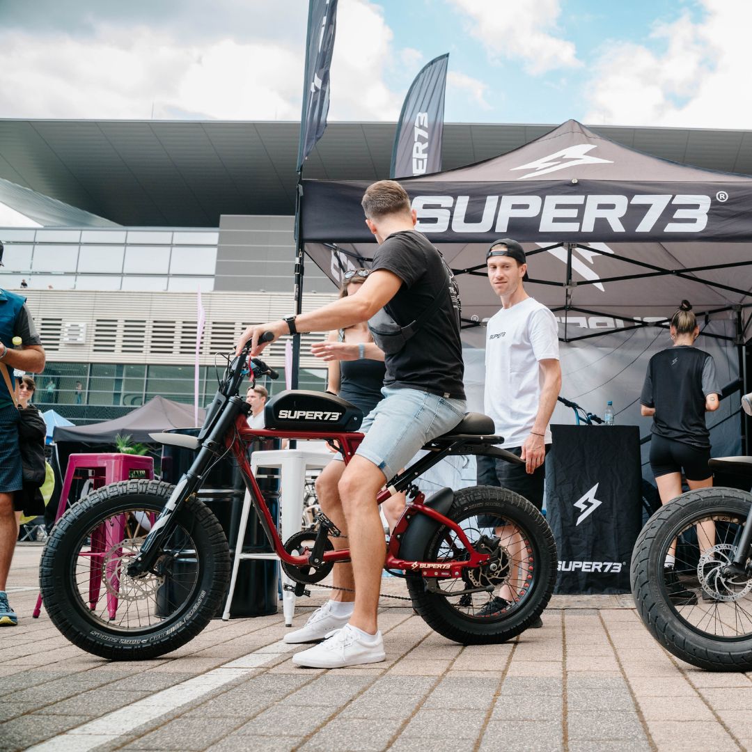 Super73 at Eurobike event